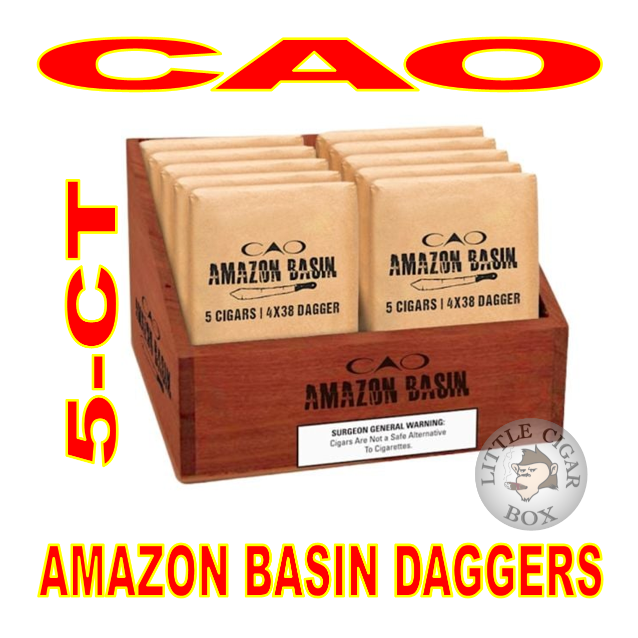 CAO AMAZON BASIN DAGGERS CIGARS