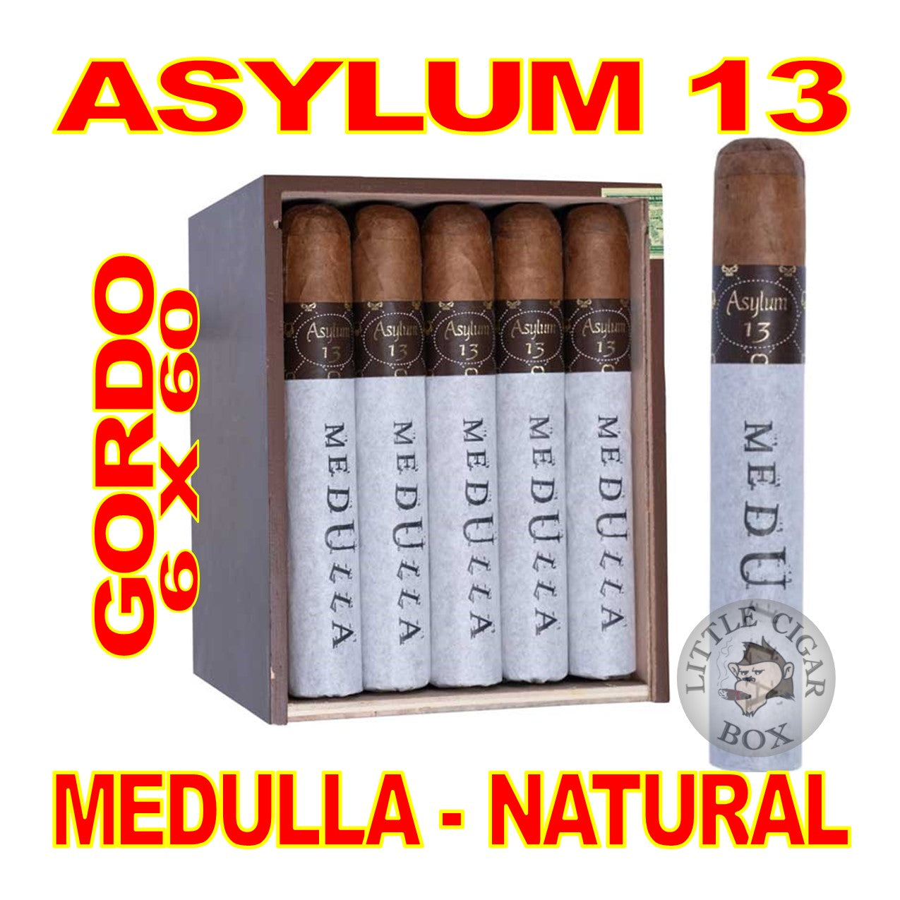 ASYLUM 13 MEDULLA GORDO NATURAL