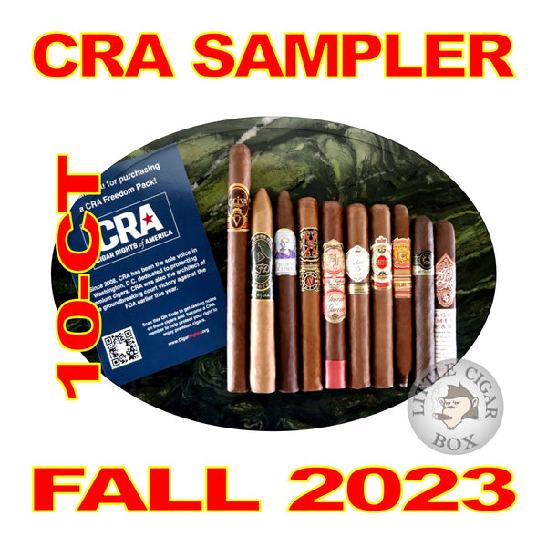 CRA 2023 CIGAR SAMPLER PACK 10-CT