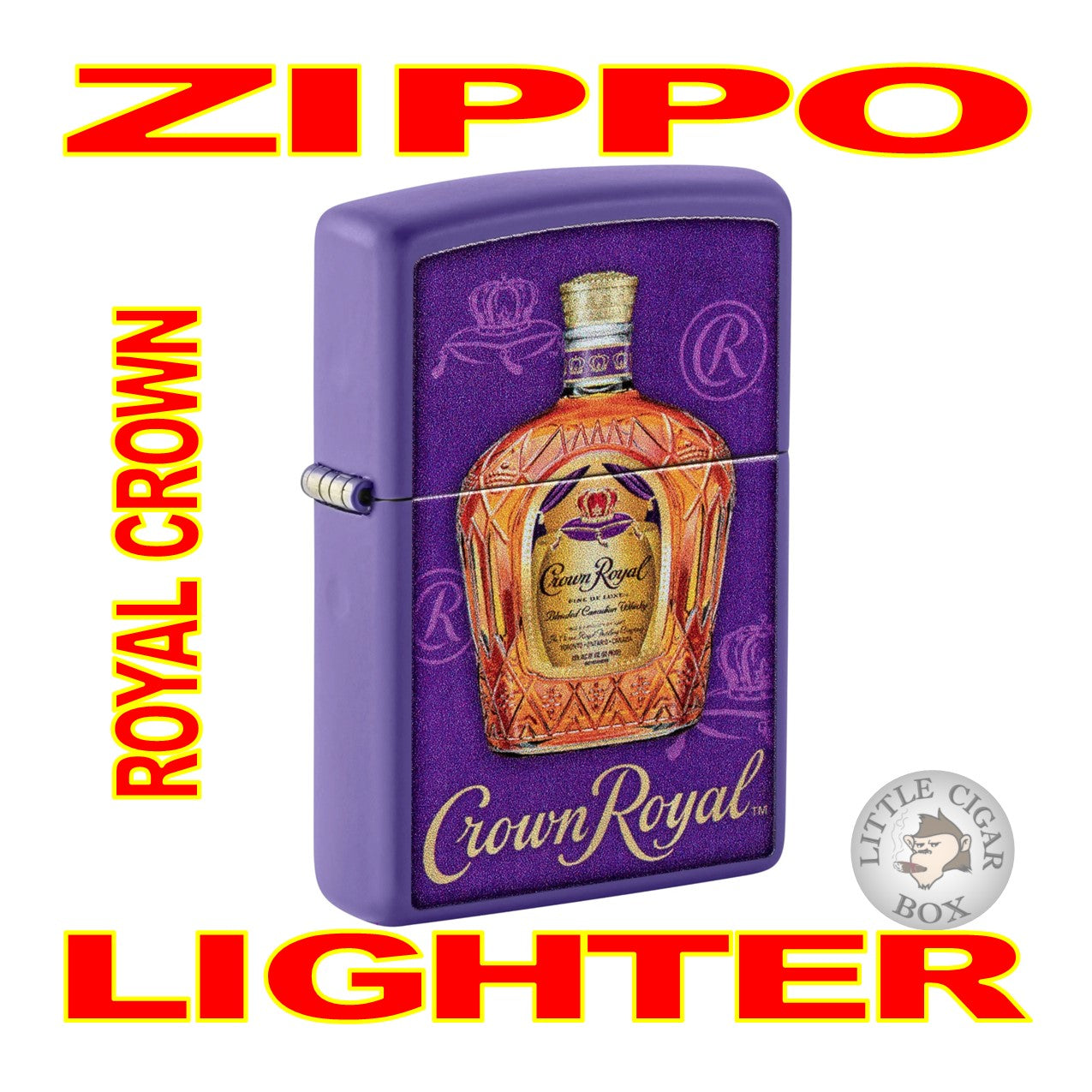 ZIPPO LIGHTER ROYAL CROWN #48749