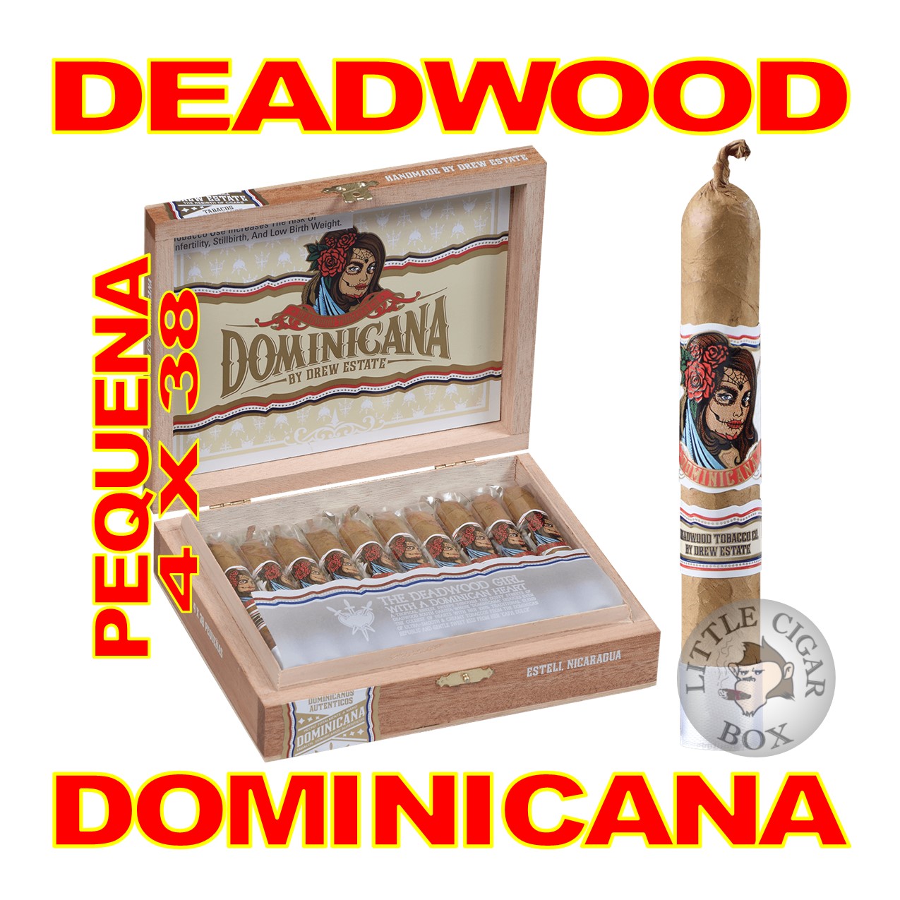 DEADWOOD DOMINICANA BY DREW ESTATE CIGARS