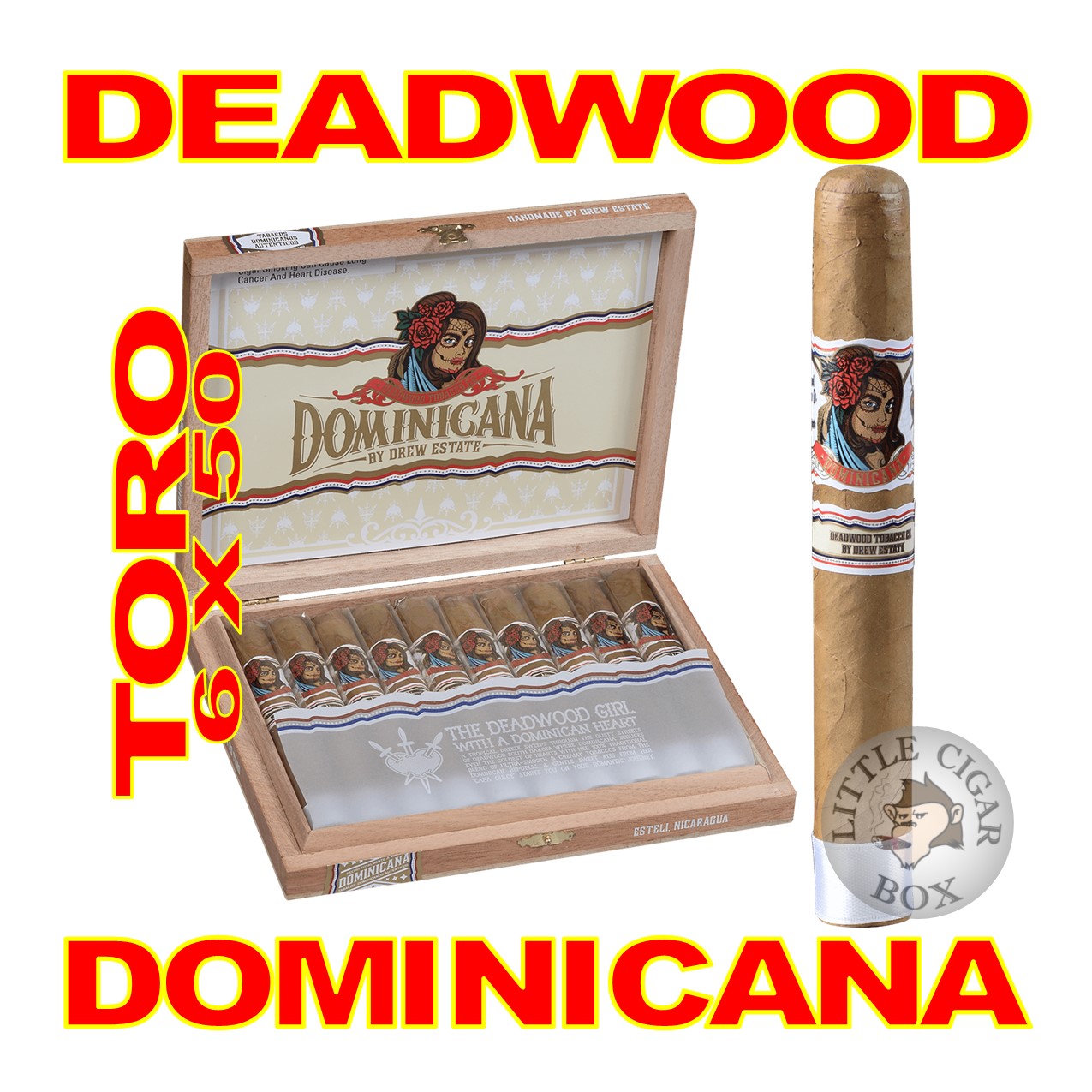 DEADWOOD DOMINICANA BY DREW ESTATE CIGARS