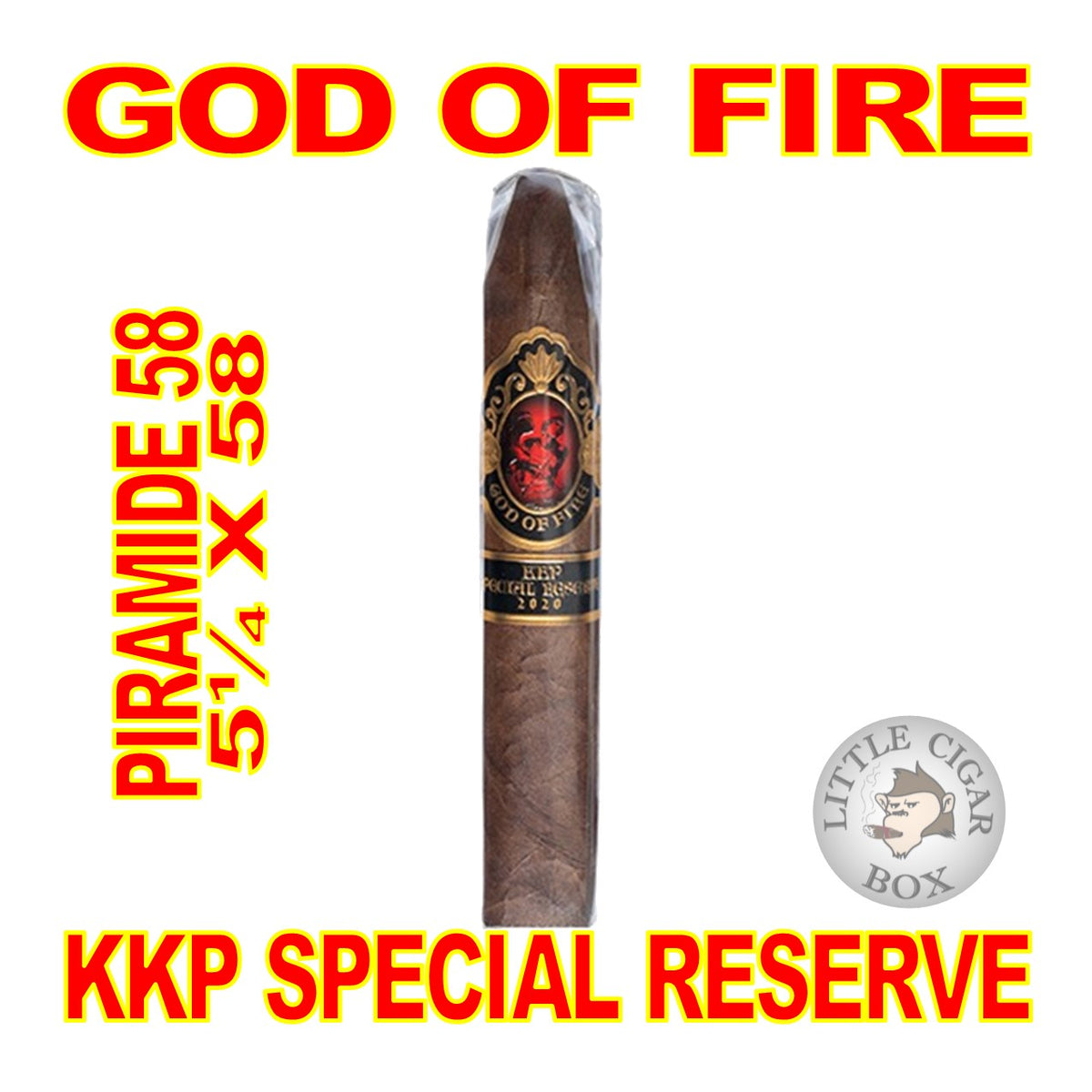 GOD OF FIRE KKP SPECIAL RESERVE CIGARS