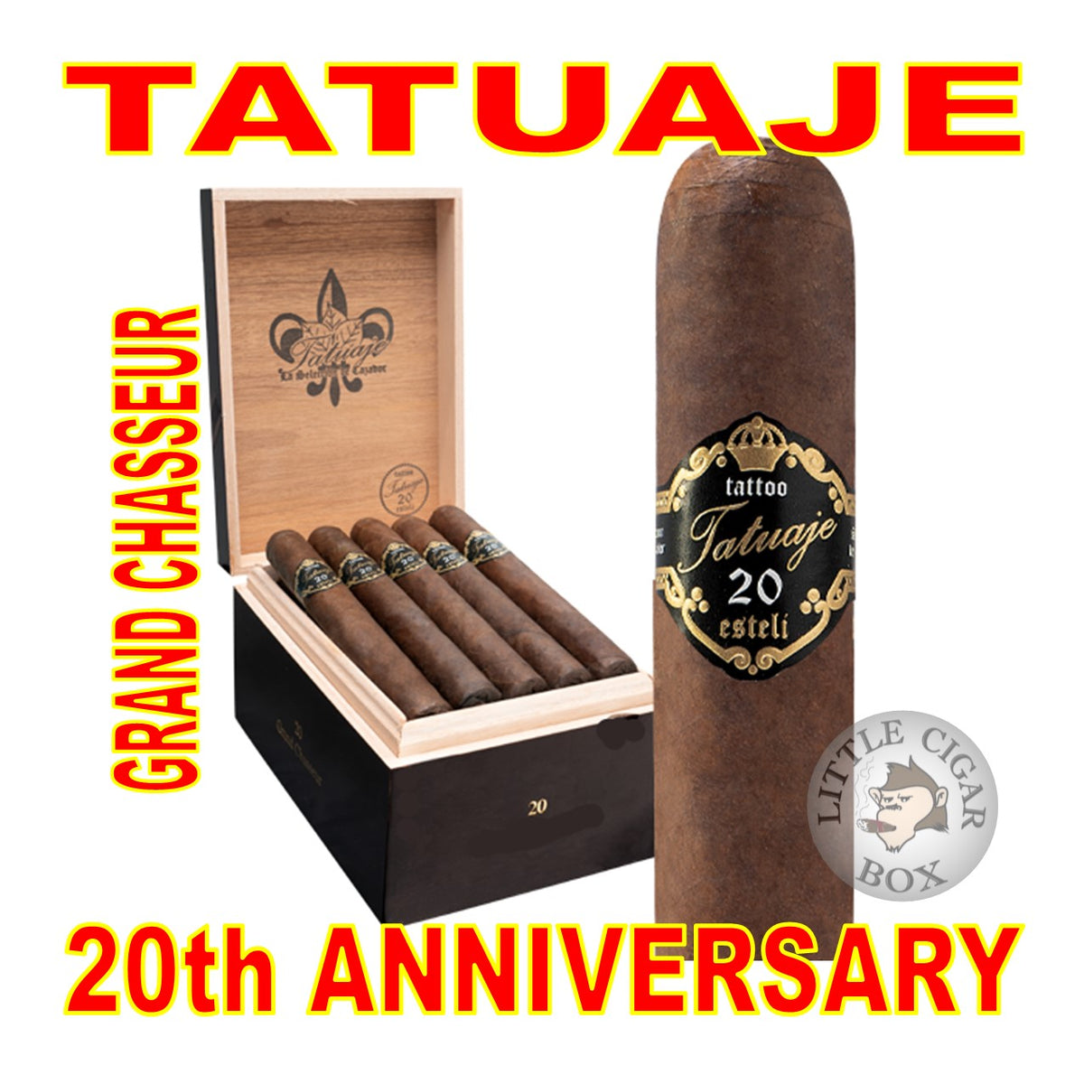 TATUAJE 20th ANNIVERSARY CIGARS www.LittleCigarBox