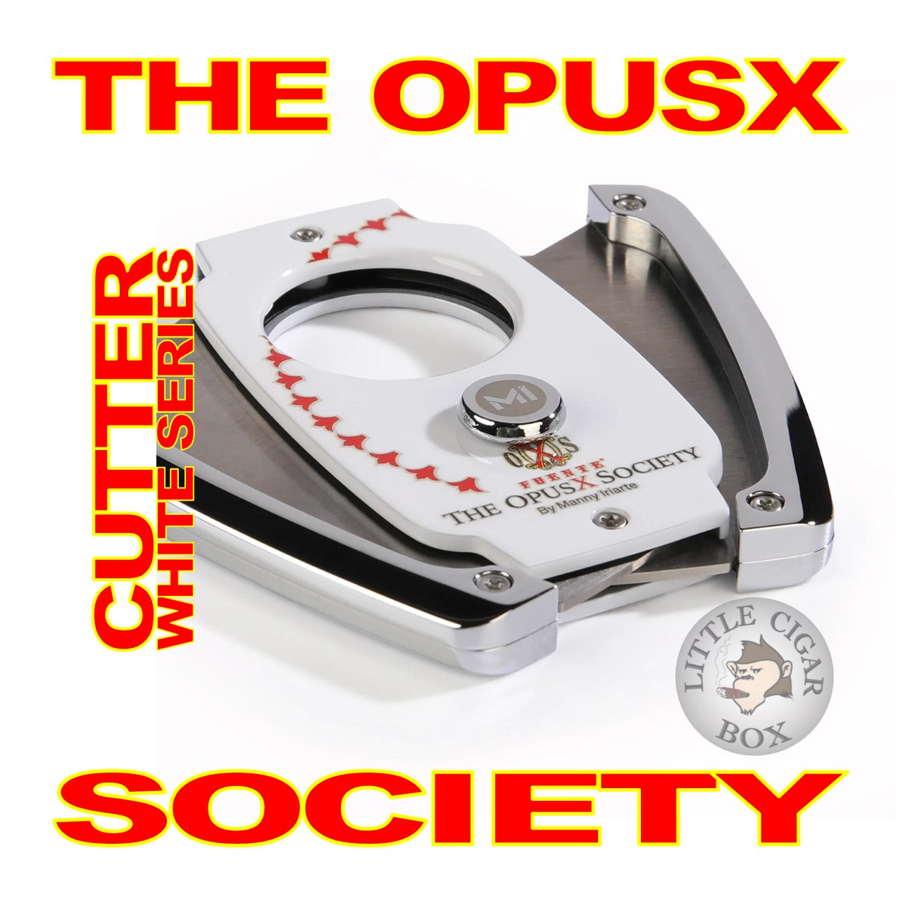 FUENTE THE OPUSX SOCIETY CUTTER - WHITE SERIE C30