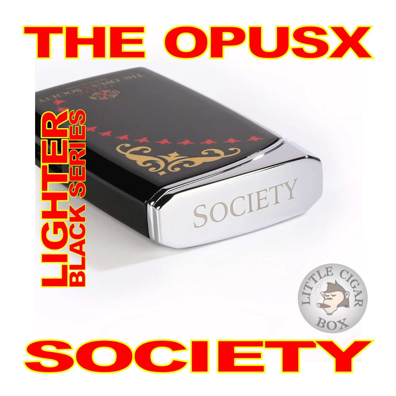 FUENTE THE OPUSX SOCIETY LIGHTER - BLACK SERIE J30