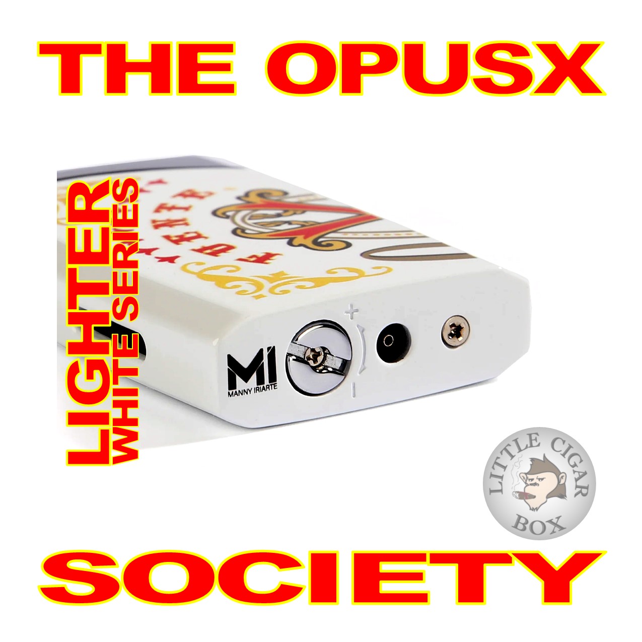 FUENTE THE OPUSX SOCIETY LIGHTER - WHITE SERIE J30