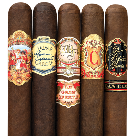 MY FATHER TORO 5-CIGAR SAMPLER PACK #2