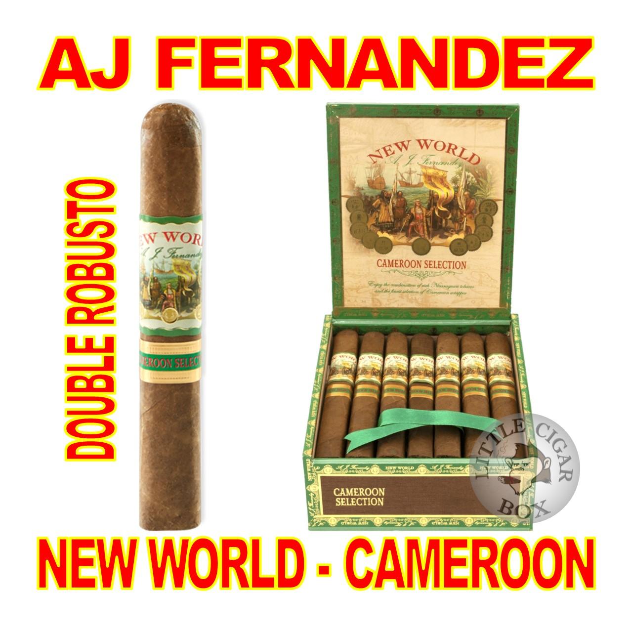 AJ FERNANDEZ NEW WORLD CAMEROON CIGARS - www.LittleCigarBox.com