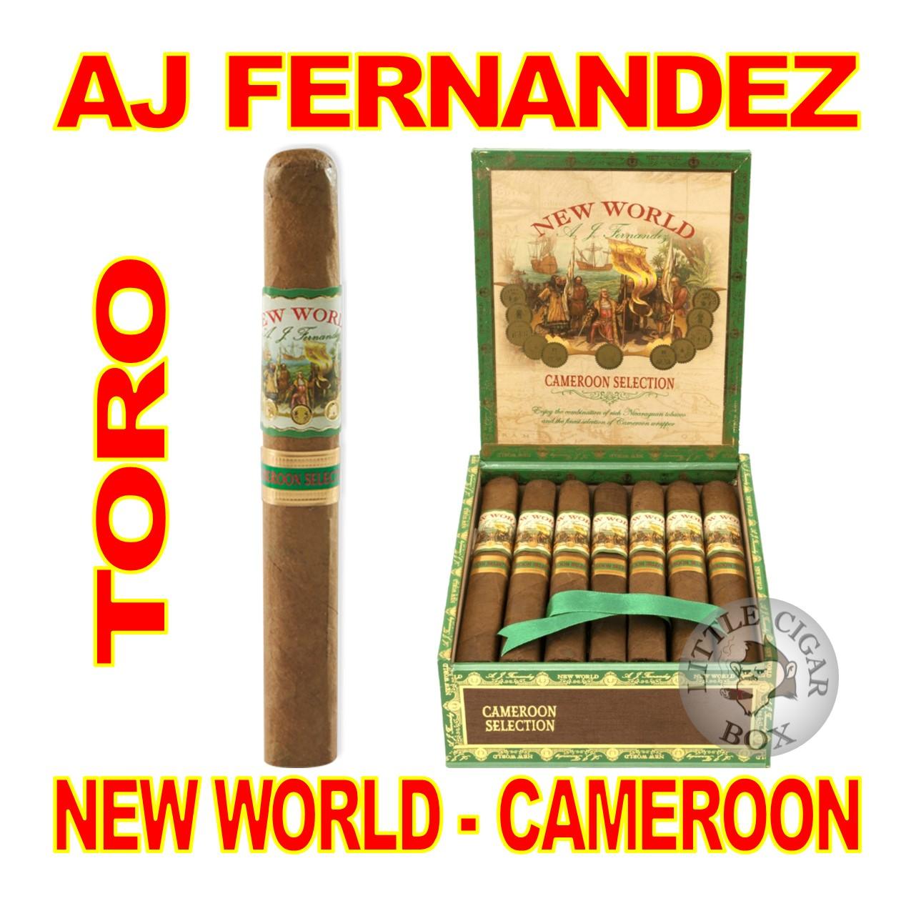 AJ FERNANDEZ NEW WORLD CAMEROON CIGARS - www.LittleCigarBox.com