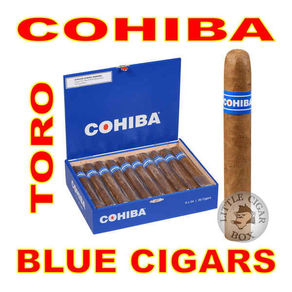 COHIBA BLUE TORO - www.LittleCigarBox.com