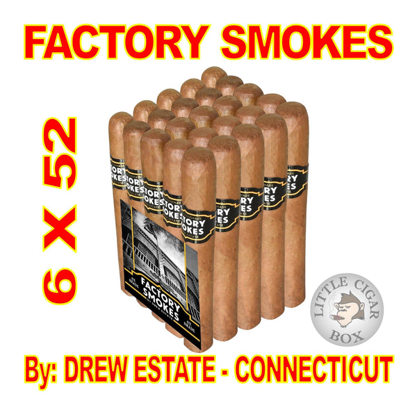 FACTORY SMOKES BY DREW ESTATE TORO CONNECTICUT - www.LittleCigarBox.com