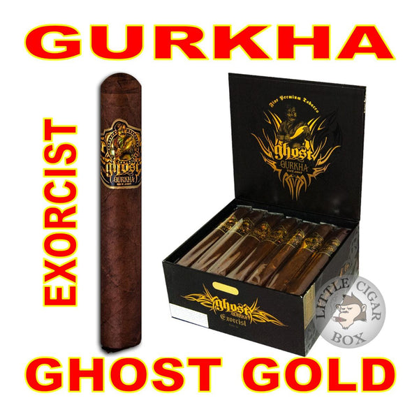 GURKHA GHOST GOLD EXORCIST - www.LittleCigarBox.com