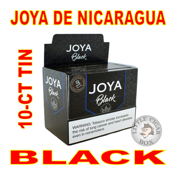 JOYA BLACK 10-CT TIN - www.LittleCigarBox.com