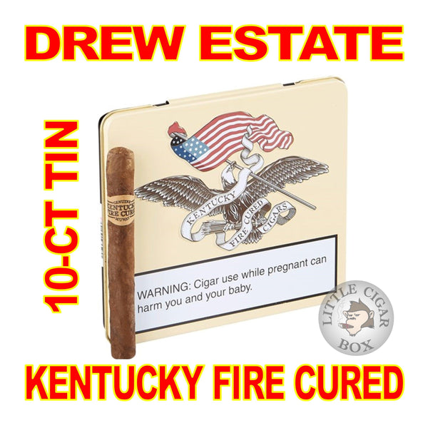 KENTUCKY FIRED CURED PONIES 10-CT TIN - www.LittleCigarBox.com