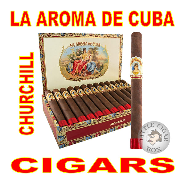 LA AROMA DE CUBA CHURCHILL - www.LittleCigarBox.com