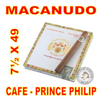 MACANUDO CAFE PRINCE PHILIP NATURAL - www.LittleCigarBox.com