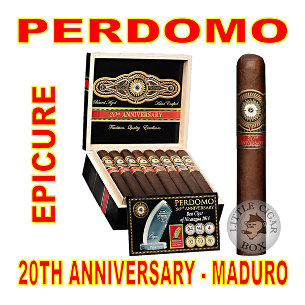 PERDOMO 20TH ANNIVERSARY MADURO EPICURE - www.LittleCigarBox.com