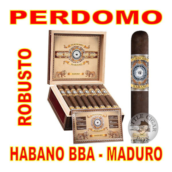 PERDOMO HABANO BBA MADURO ROBUSTO - www.LittleCigarBox.com
