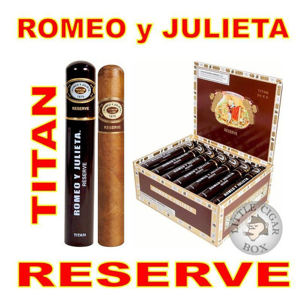 ROMEO y JULIETA RESERVE TITAN - www.LittleCigarBox.com
