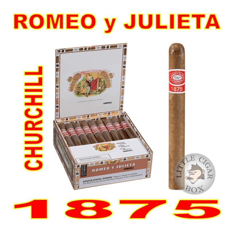 ROMEO y JULIETA 1875 CHURCHILL - www.LittleCigarBox.com