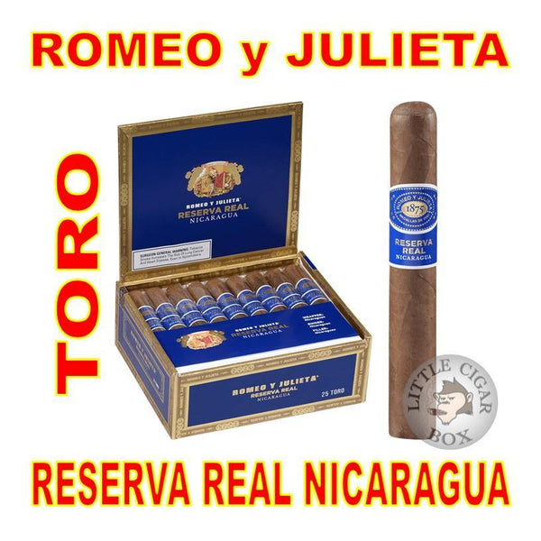 ROMEO y JULIETA RESERVA REAL NICARAGUA TORO - www.LittleCigarBox.com