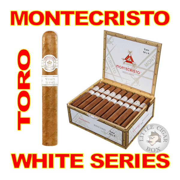 MONTECRISTO WHITE SERIES TORO - www.LittleCigarBox.com