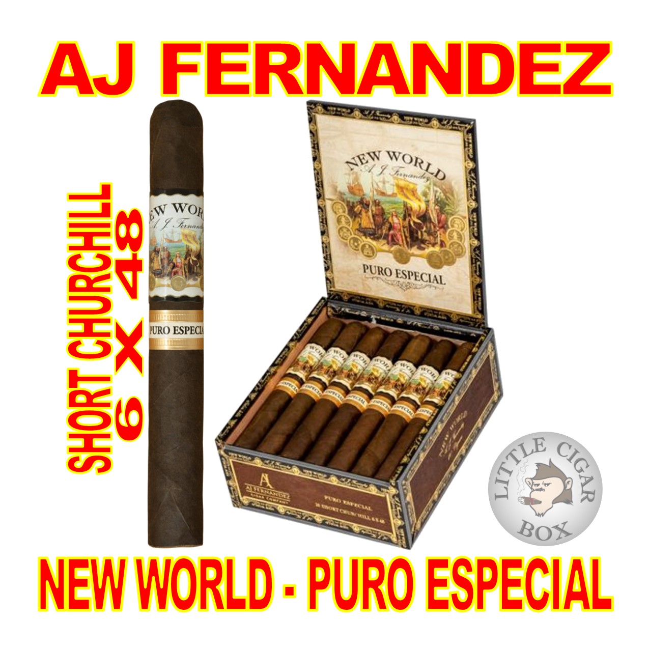 AJ FERNANDEZ NEW WORLD PURO ESPECIAL CIGARS