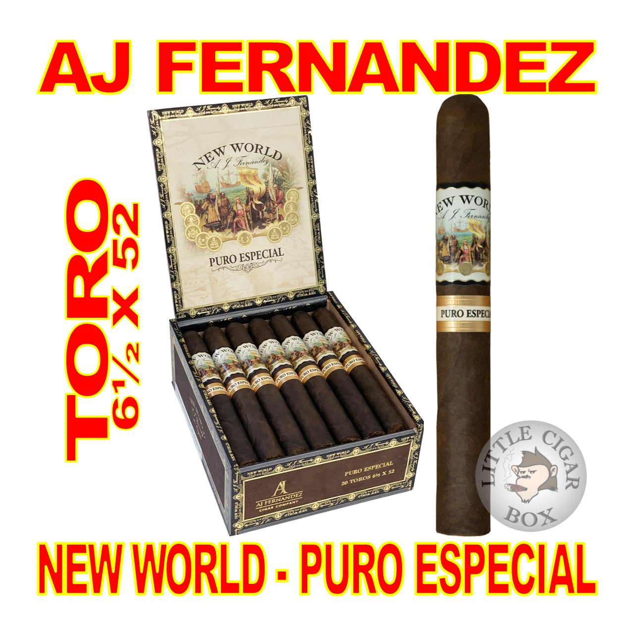 AJ FERNANDEZ NEW WORLD PURO ESPECIAL CIGARS