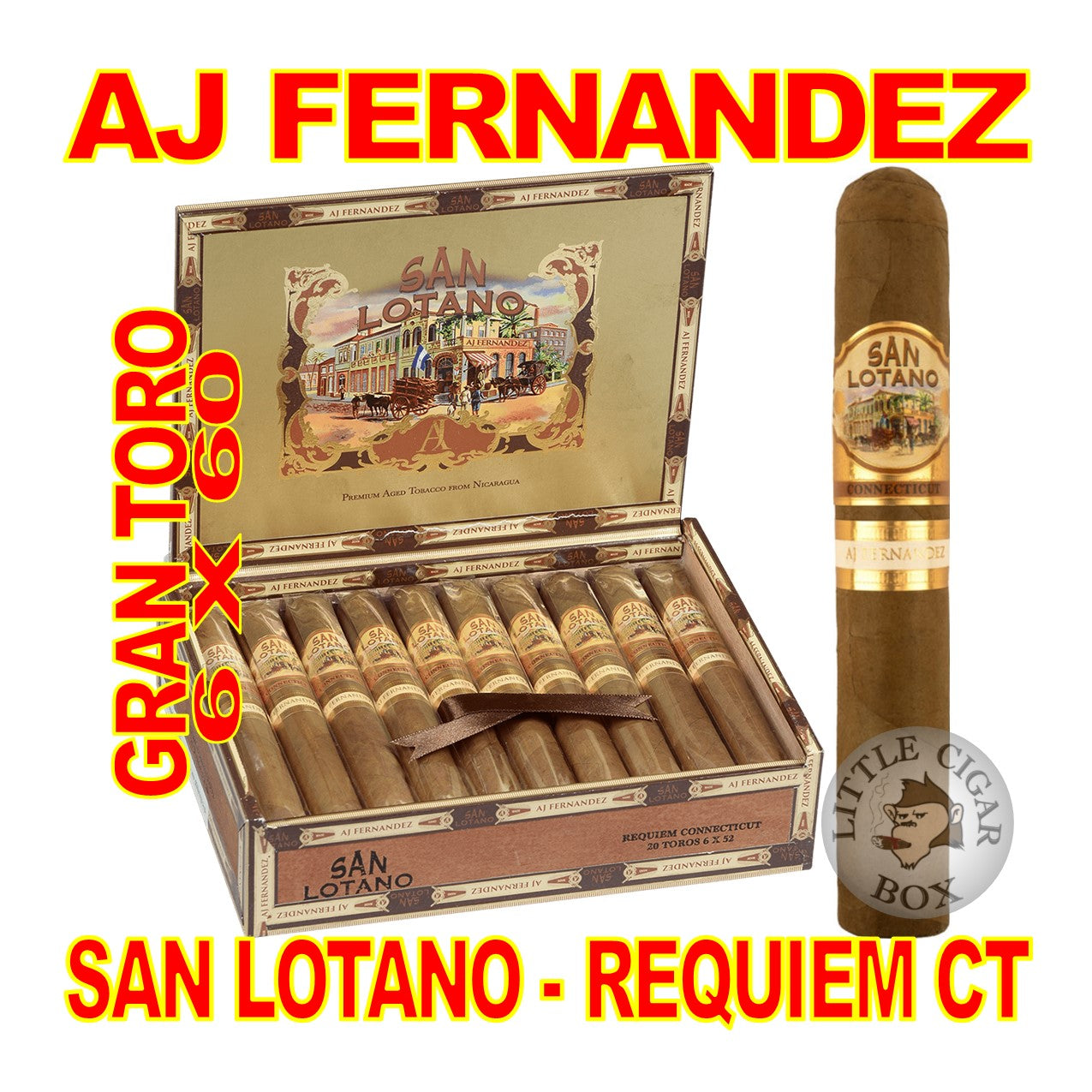 AJ FERNANDEZ SAN LOTANO REQUIEM CIGARS