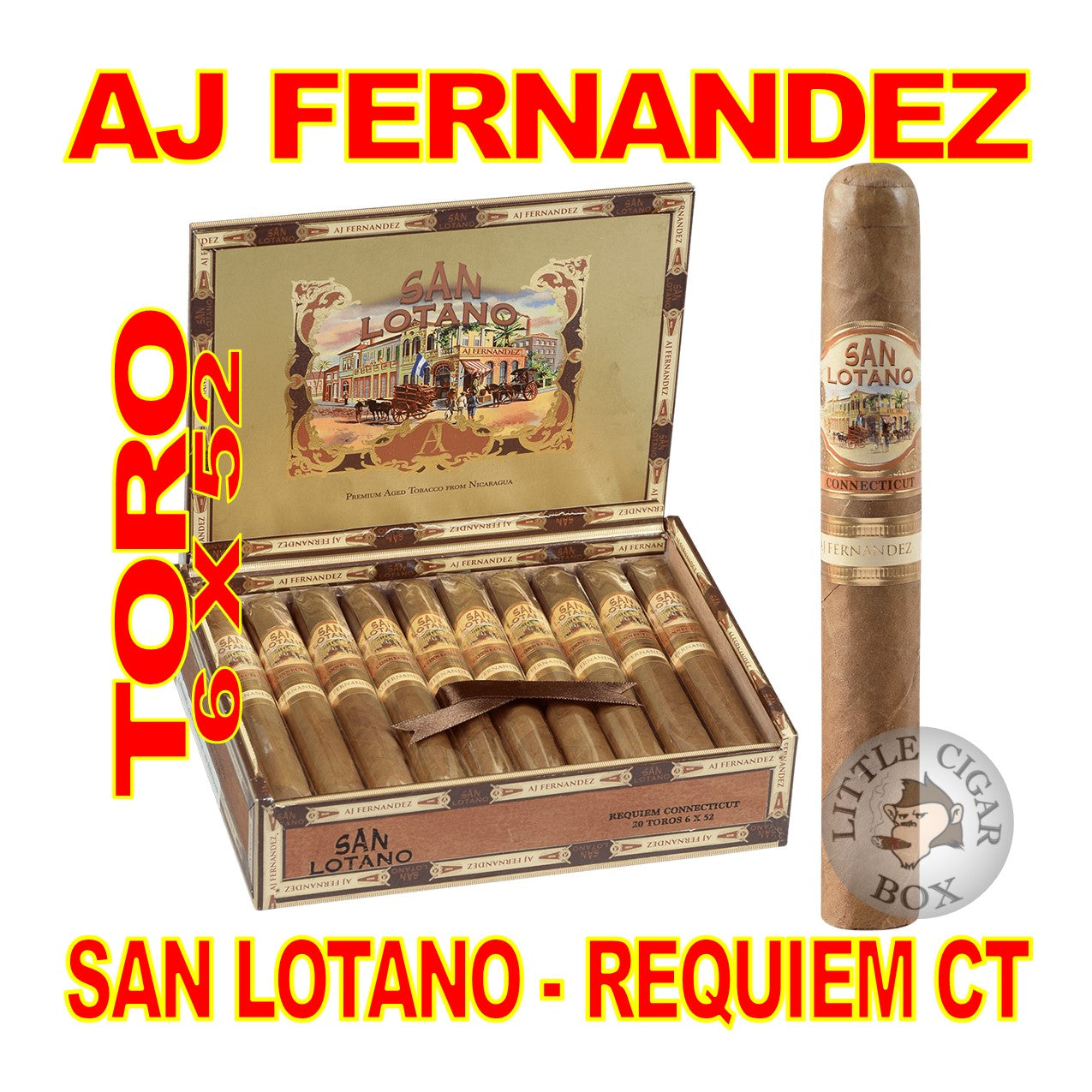 AJ FERNANDEZ SAN LOTANO REQUIEM CIGARS