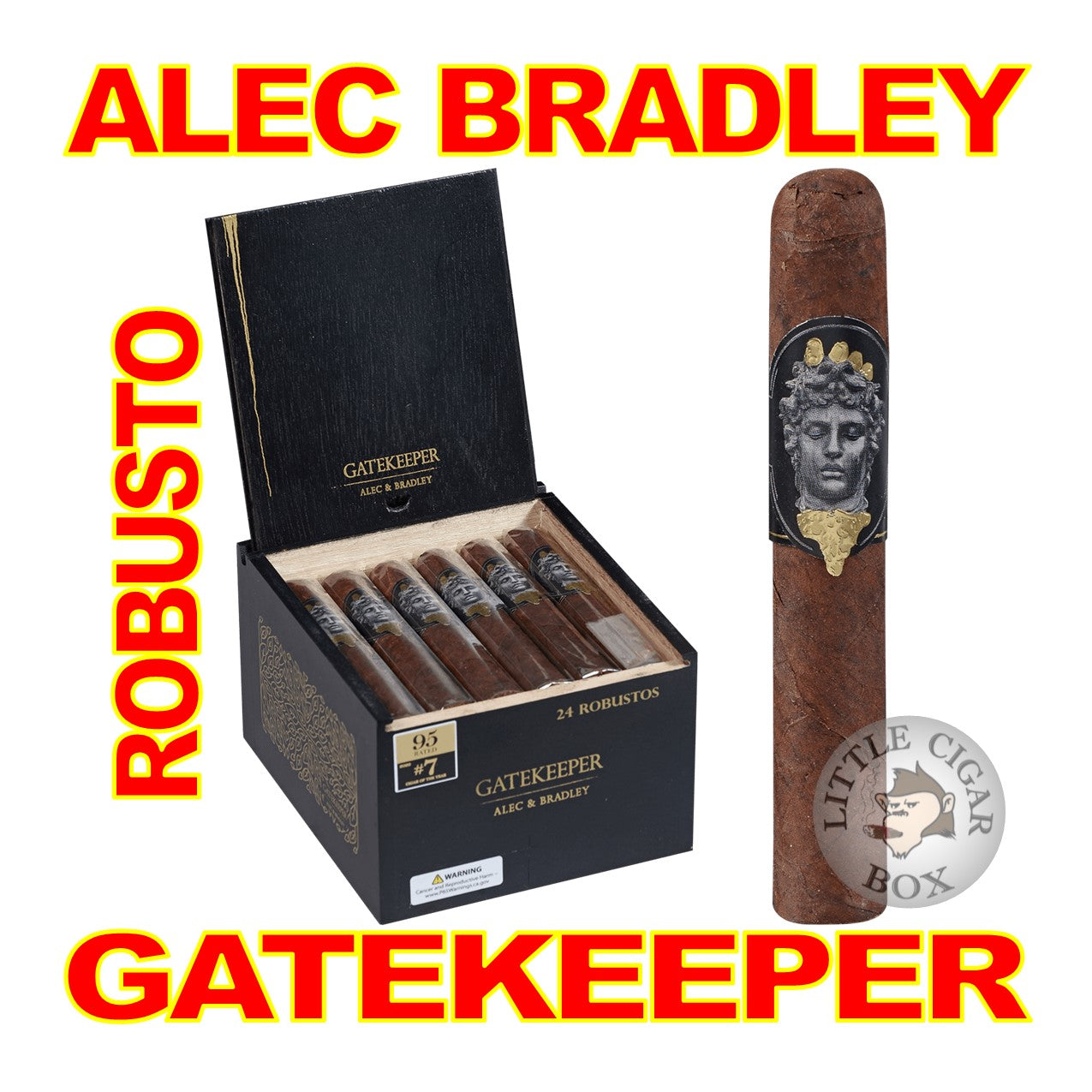 ALEC BRADLEY GATEKEEPER CIGARS - www.LittleCigarBox.com