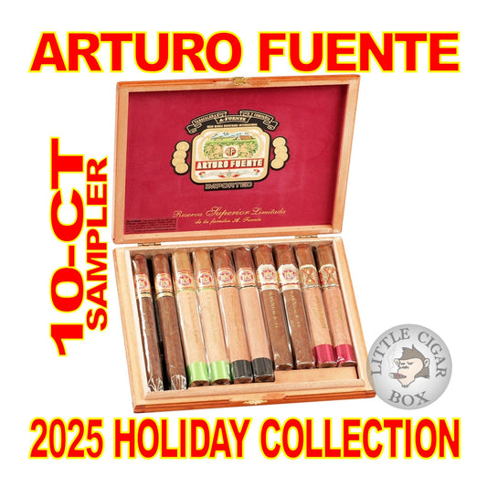 ARTURO FUENTE 10-CT 2025 RARE HOLIDAY COLLECTION SAMPLER