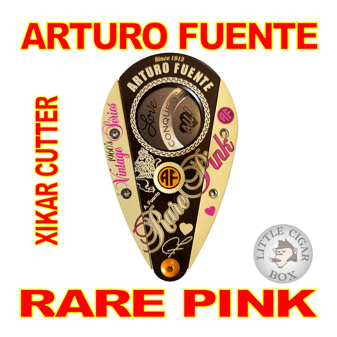 ARTURO FUENTE RARE PINK LIMITED EDITION 2023 XIKAR CUTTER