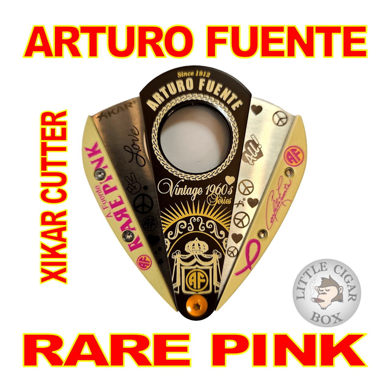 ARTURO FUENTE RARE PINK LIMITED EDITION 2023 XIKAR CUTTER