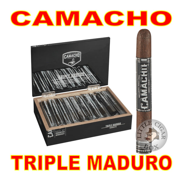 CAMACHO TRIPLE MADURO CIGARS
