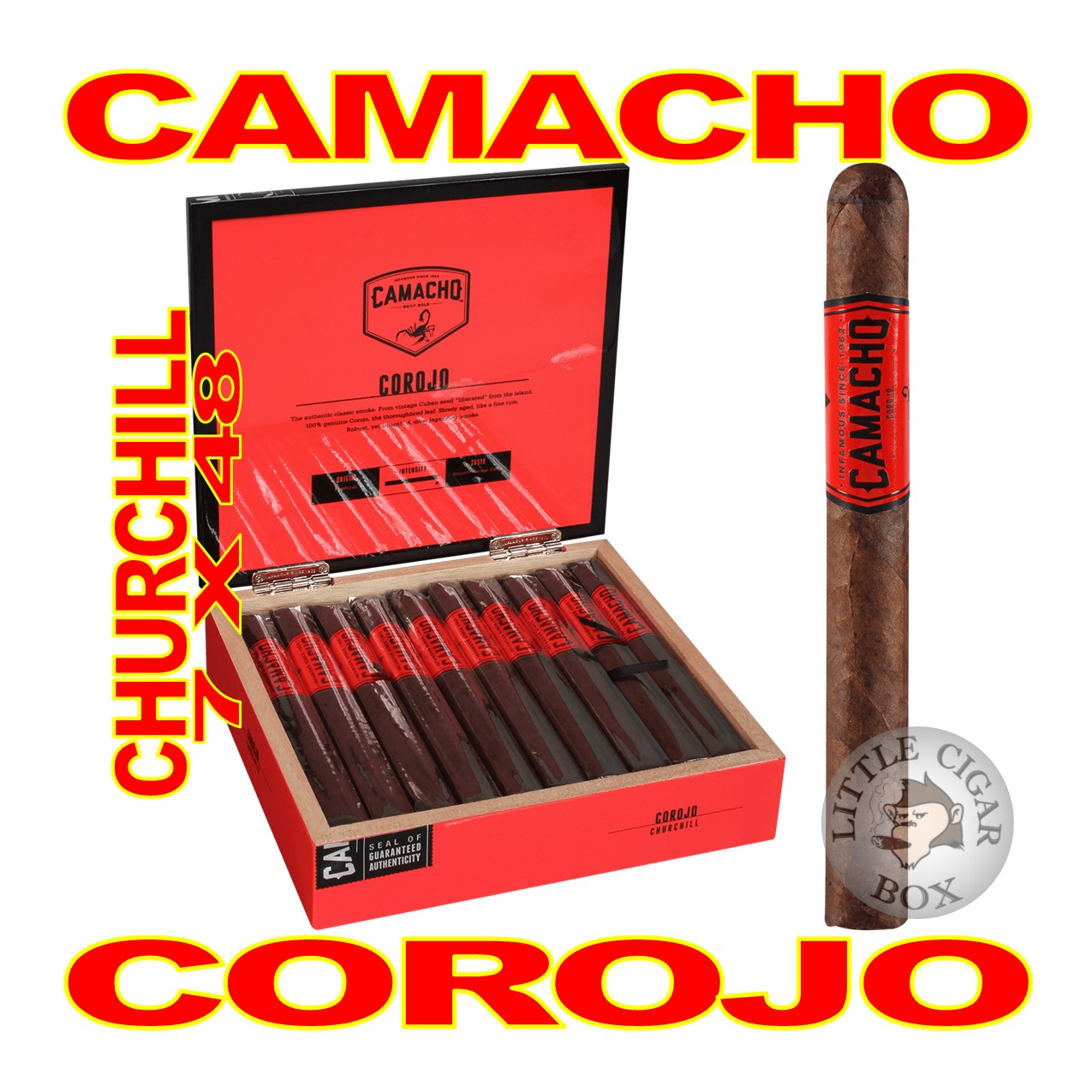 CAMACHO COROJO CIGARS