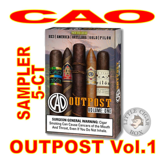 CAO OUTPOST VOLUME ONE 5-CT CIGAR SAMPLER