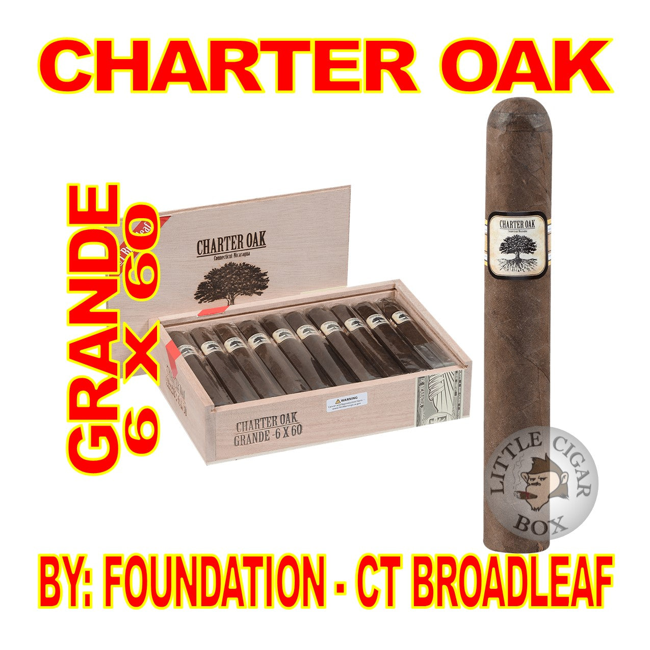 CHARTER OAK BY FOUNDATION CIGARS