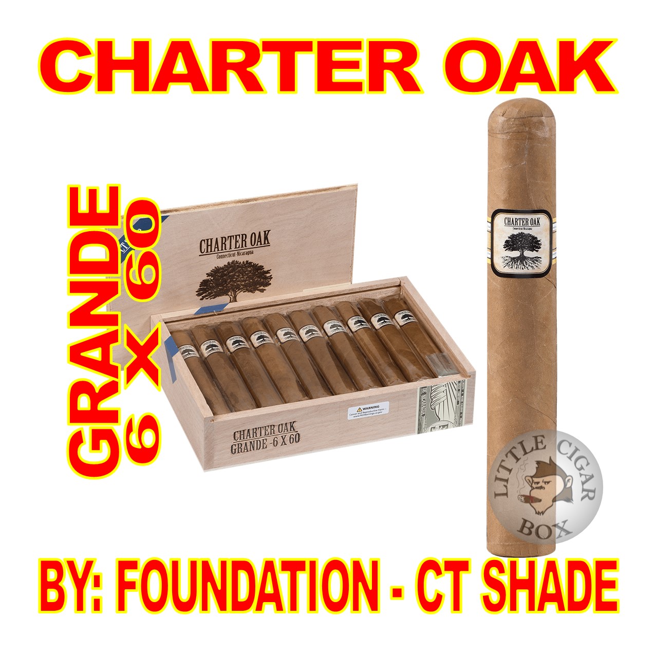 CHARTER OAK BY FOUNDATION CIGARS