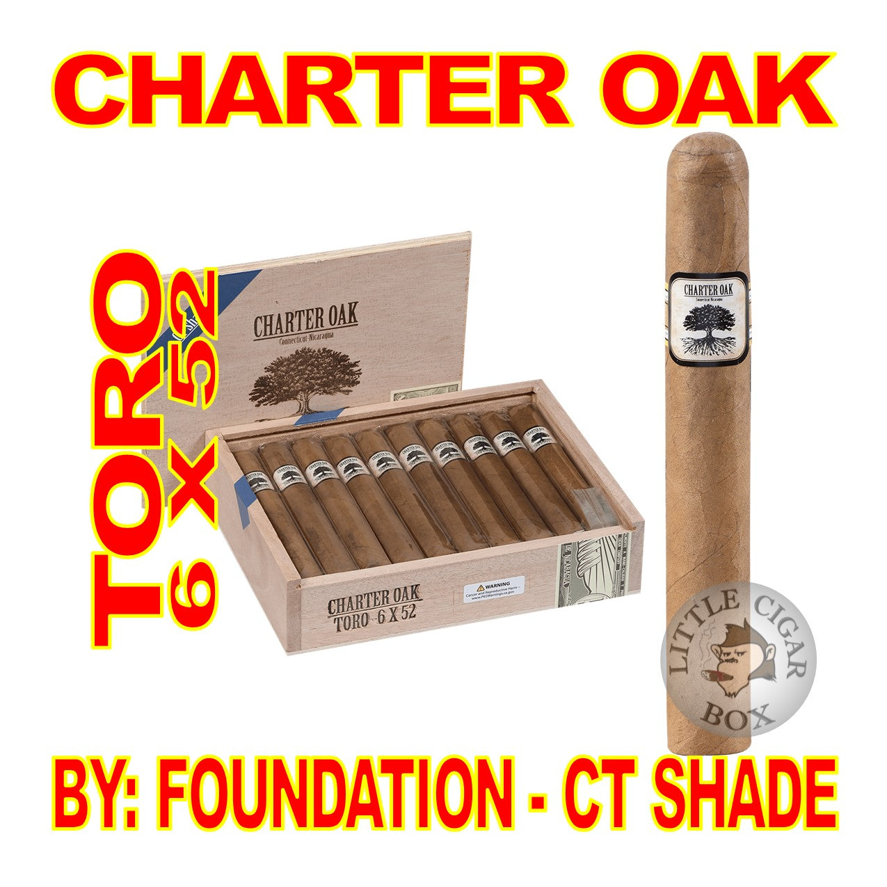 CHARTER OAK BY FOUNDATION CIGARS