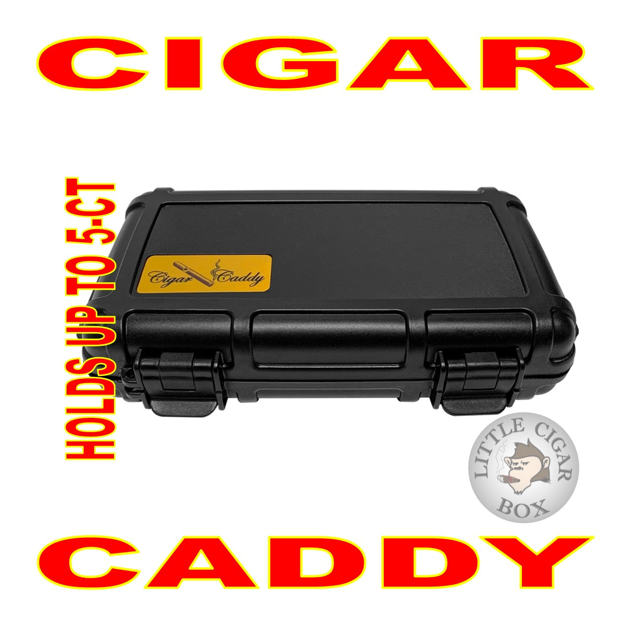 CIGAR CADDY 5-CT TRAVEL HUMIDOR