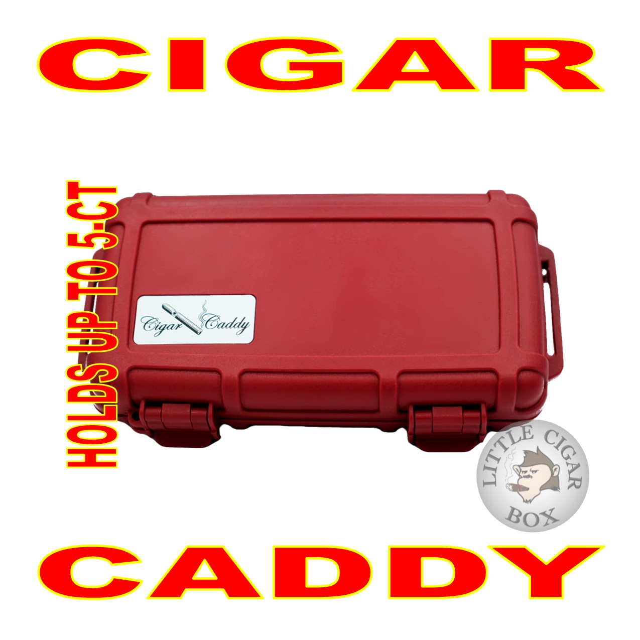 CIGAR CADDY 5-CT TRAVEL HUMIDOR