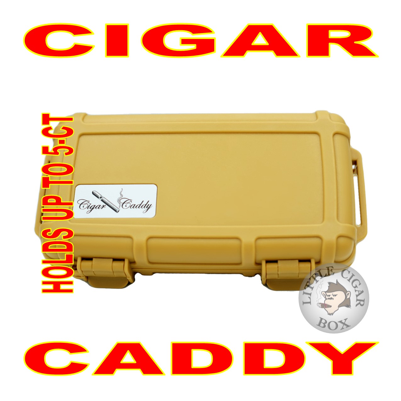 CIGAR CADDY 5-CT TRAVEL HUMIDOR