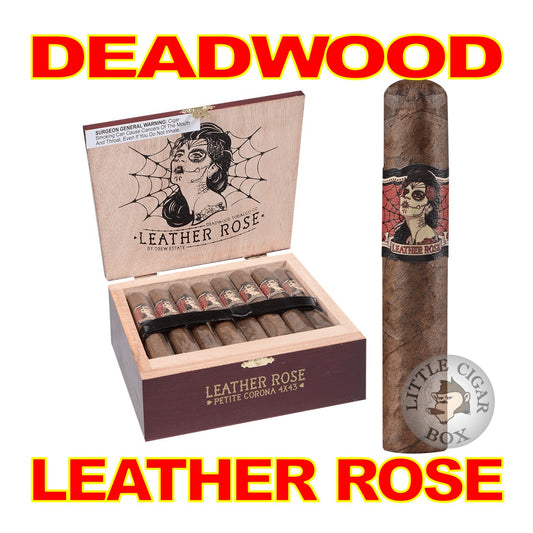 DEADWOOD LEATHER ROSE CIGARS BY DREW ESTATE
