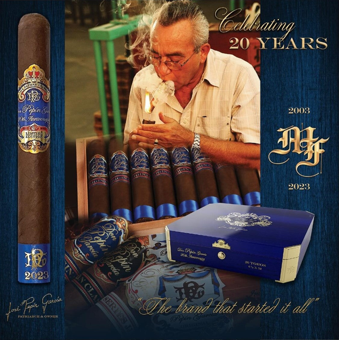 DON PEPIN GARCIA 20TH ANNIVERSARY TORO L.E. 2023