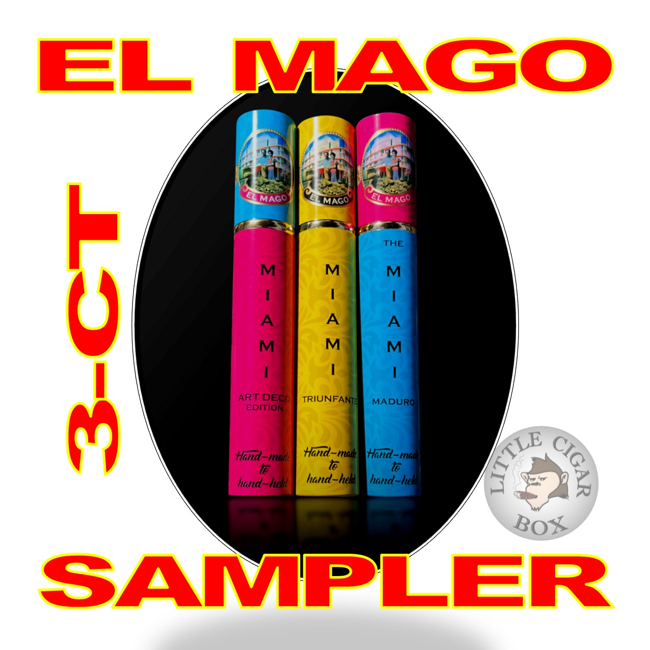 EL MAGO MIAMI MAGIC 3-CT SAMPLER PACK