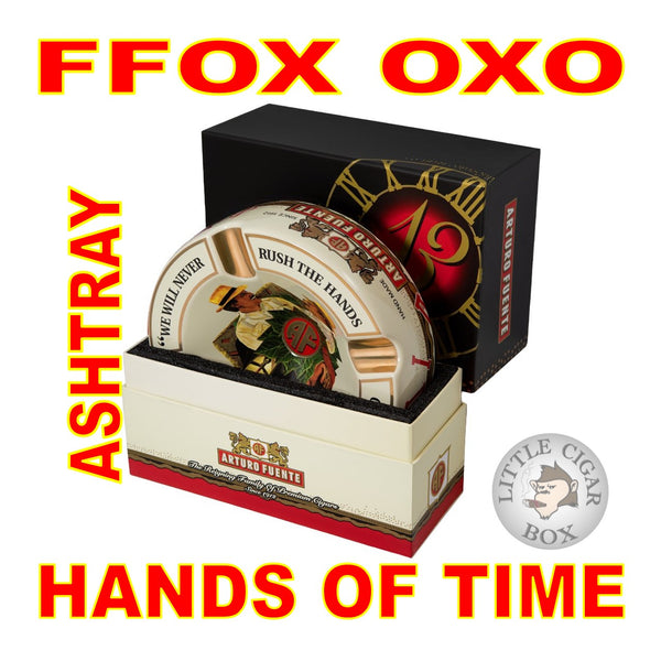 ARTURO FUENTE OXO HANDS OF TIME ASHTRAY - www.LittleCigarBox.com