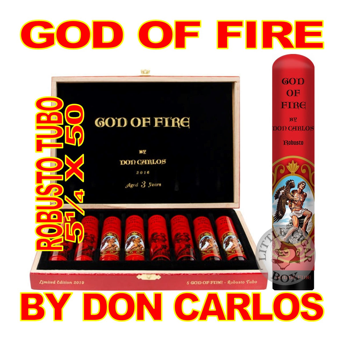 GOD OF FIRE BY DON CARLOS CIGARS