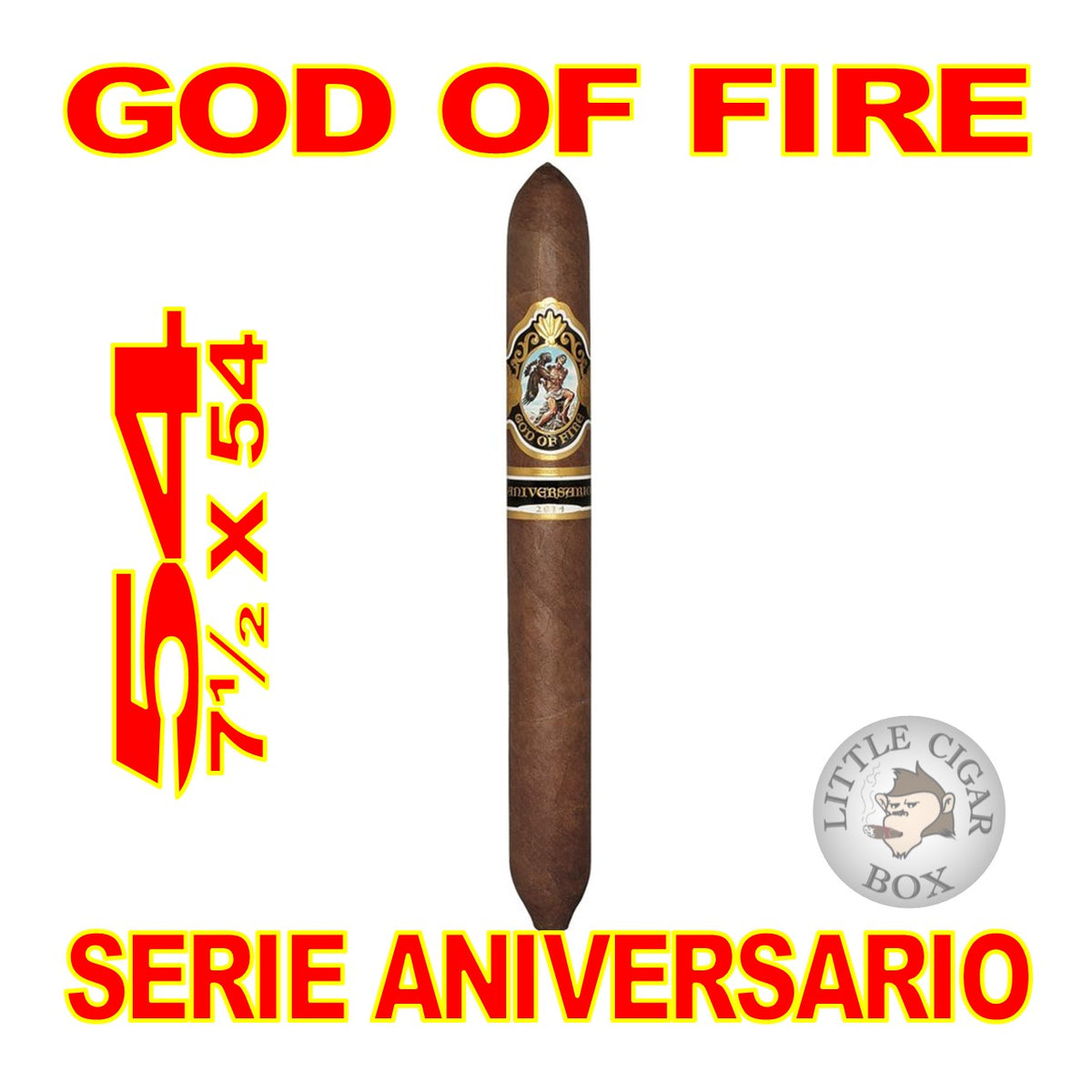 GOD OF FIRE SERIE ANIVERSARIO CIGARS